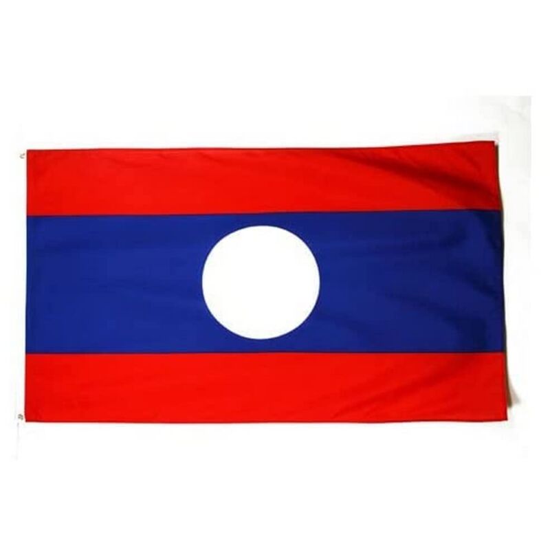 foto del prodotto bandiera laos 90x60cm bandiera laotiana 60 x 90 cm az flag