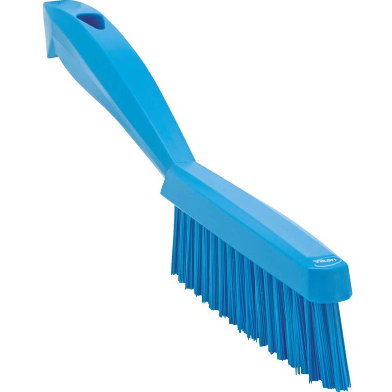 foto del prodotto vikan hygiene 4195 3 narrow hand brushblue, extra stiff, 300mm 10