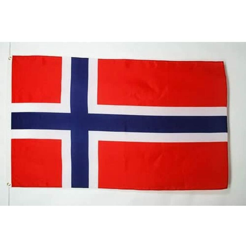 foto del prodotto bandiera norvegia 150x90cm bandiera norvegese 90 x 150 cm az flag