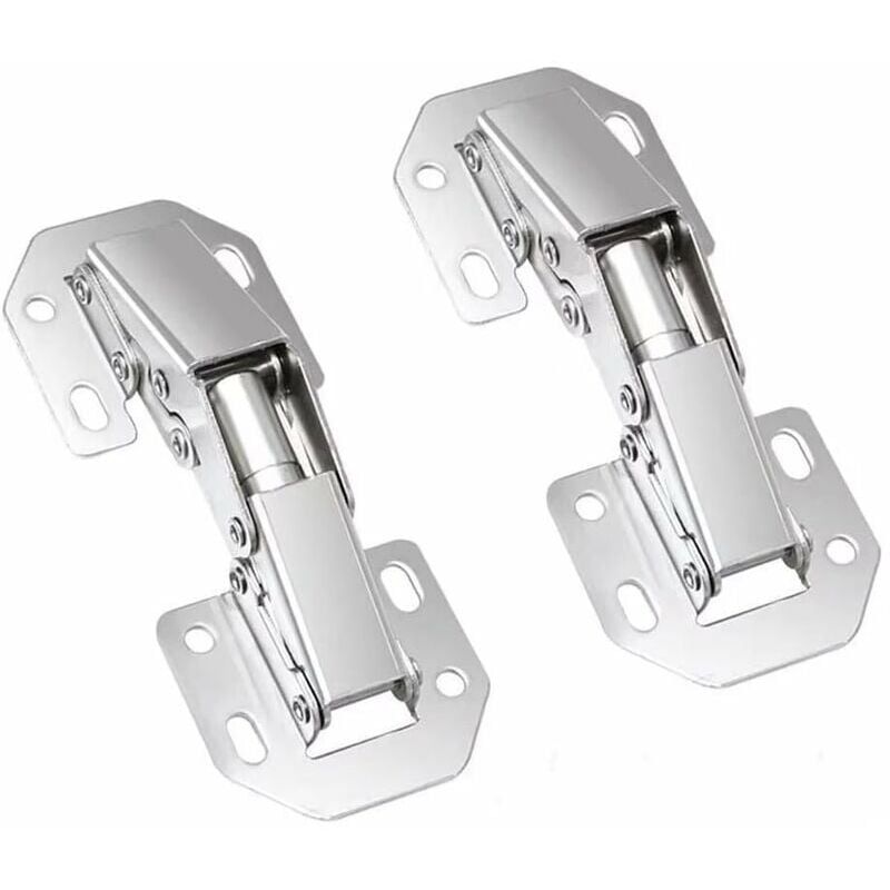 foto del prodotto alovez cerniere di chiusura, cerniera per porta dell armadio a 90 gradi, cerniera invisibile per mobili per ante di armadi da cucina, 77 mm,