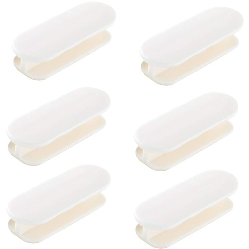 foto del prodotto alovez maniglia per finestra in plastica autoadesiva per porte e finestre, mobile, frigorifero, porta, maniglia per finestra, apertura comoda,