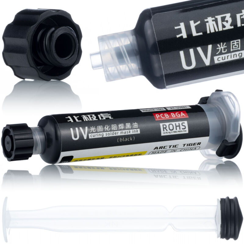 immagine 0 del prodotto soldermask nero 10ml con stantuffo