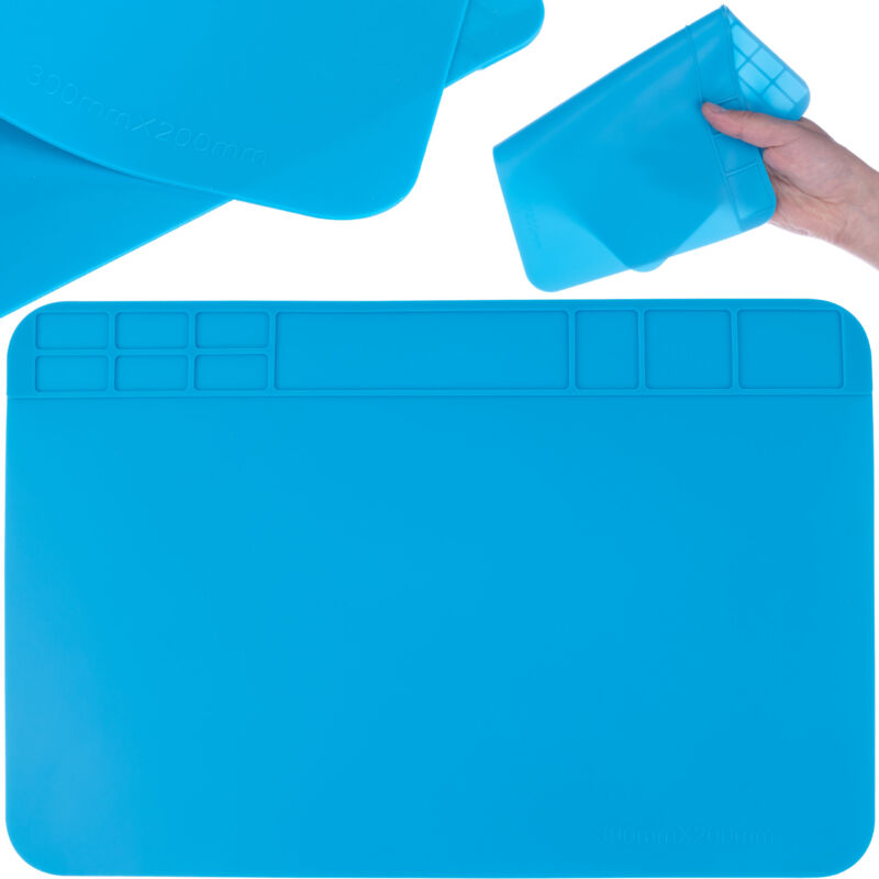 foto del prodotto tappetino per saldatura in silicone 200 x 300 mm