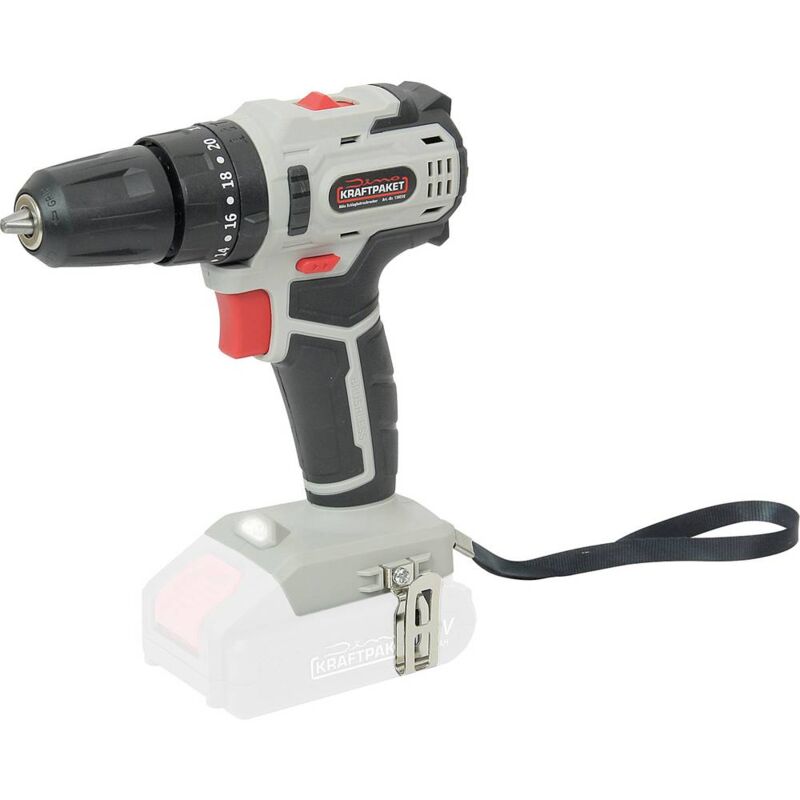 foto del prodotto 18v 45nm 23 630w 130230 trapano avvitatore a percussione a batteria 18 v brushless, senza batteria, sen dino kraftpaket