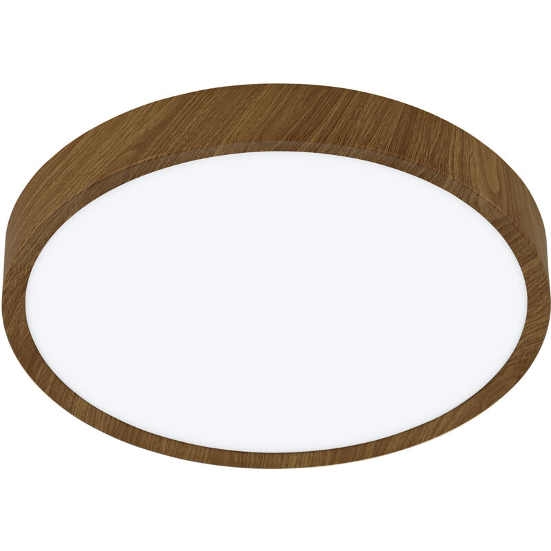 foto del prodotto plafoniera contemporanea musurita policarbonato noce 6 luci led integrato 5,5w