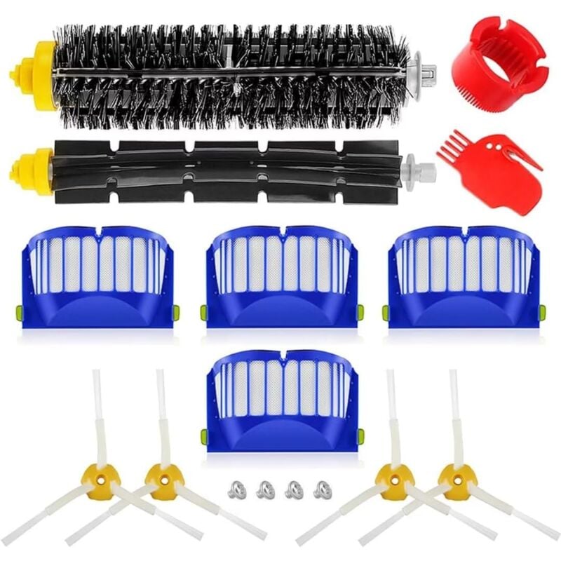 foto del prodotto alovez accessori compatibili per aspirapolvere irobot roomba serie 600 610 614 620 625 630 635 640 645 650 655 660 665 670 671 680 690 691 16