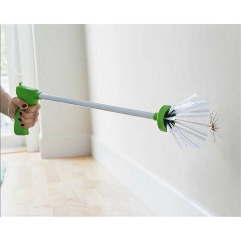 foto del prodotto cattura ragni cattura ragni cattura insetti braccio di presa per cattura ragni verde 