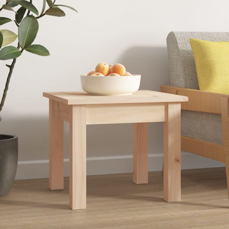 foto del prodotto vidaxl tavolino da salotto 35x35x30 cm legno massello di pino