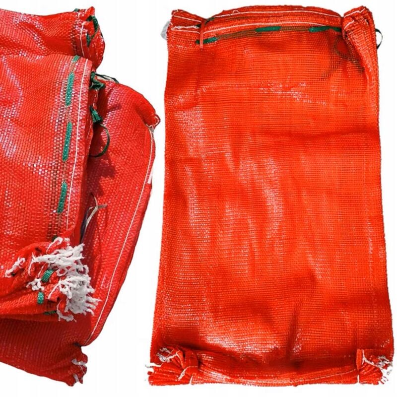 foto del prodotto borsa raschel rossa 60x90 cm 30 35 kg 100 pezzi