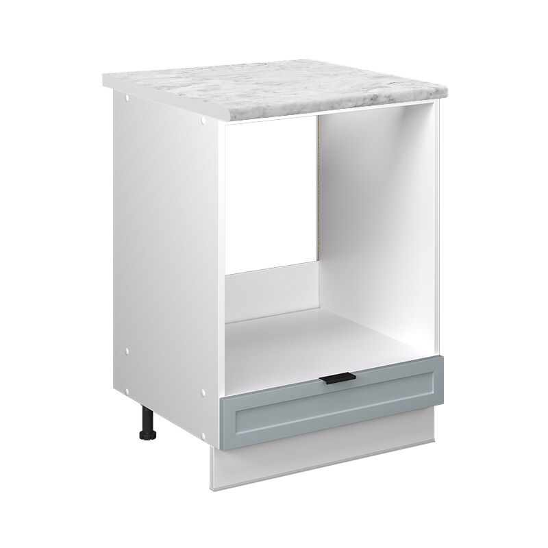 foto del prodotto mobile per forno da incasso fame line, blu grigio chiaro, 60 cm , pl marmo vicco