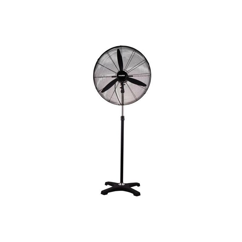 foto del prodotto maurer ventilatore piantana 66cm dalia acciaio nero 155 200hcm