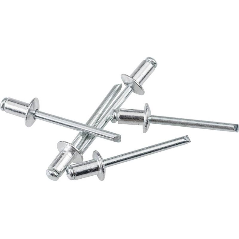 foto del prodotto 407470 rivetto x l 4 mm x 10 mm alluminio alluminio alluminio 50 pz. kwb
