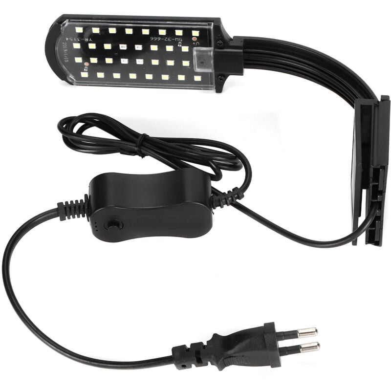 foto del prodotto eosnow acquario ultratino clip light luce pesce serbatoio da 6 mm mini body