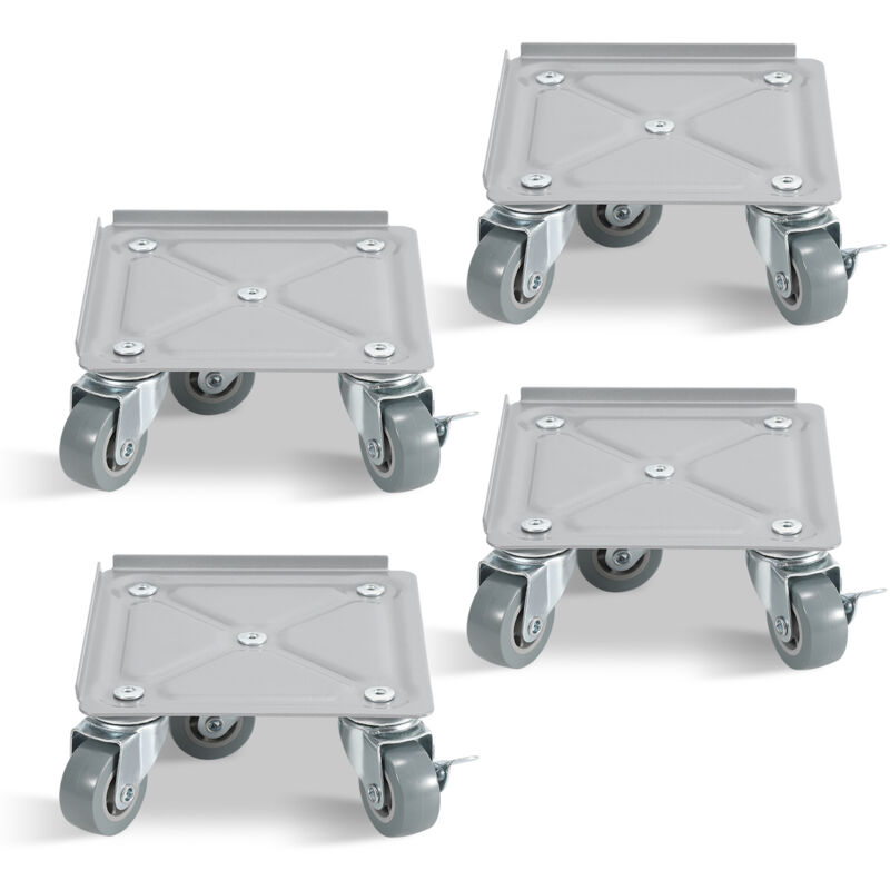 foto del prodotto hengda tavola rotolante 4pcs sollevatore per mobili acciaio carico massimo 500 kg tavola rotolante trasportatore di mobili per tutti i piani