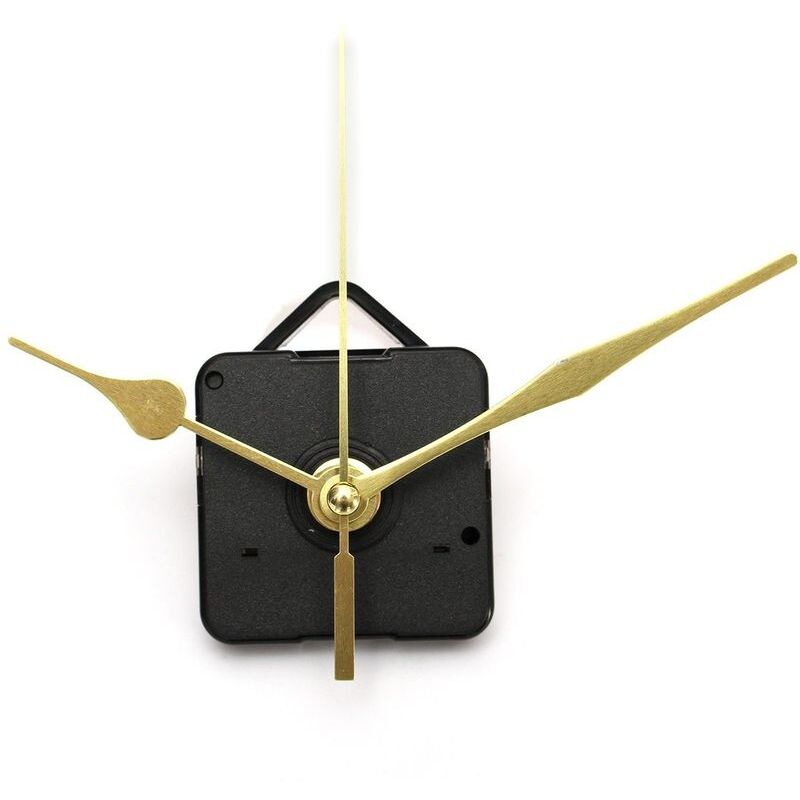foto del prodotto dazzler 1x movimento dell orologio al quarzo meccanismo silenzioso 3 lancette oro decorativo