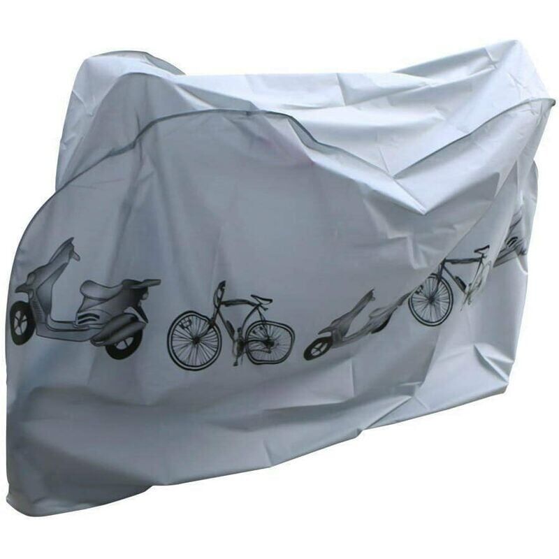 foto del prodotto alovez copertura per bicicletta, copertura per bicicletta impermeabile, copertura per bicicletta antipioggia, antipolvere e antisole 210 cm