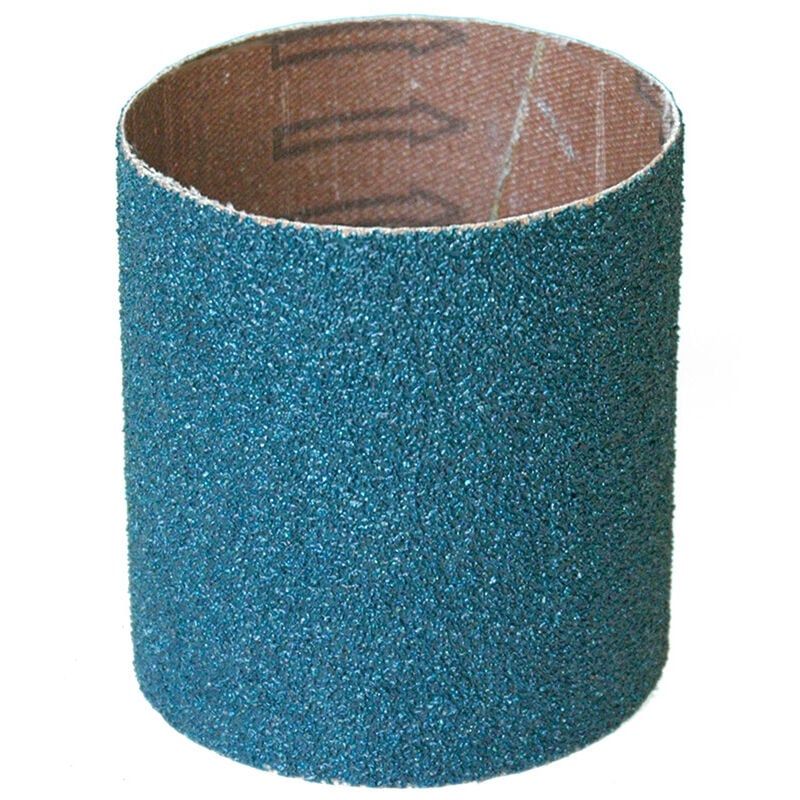 foto del prodotto fervi rullo abrasivo zirconio per satinatrice 90x100mm grana 120 nas100 120z