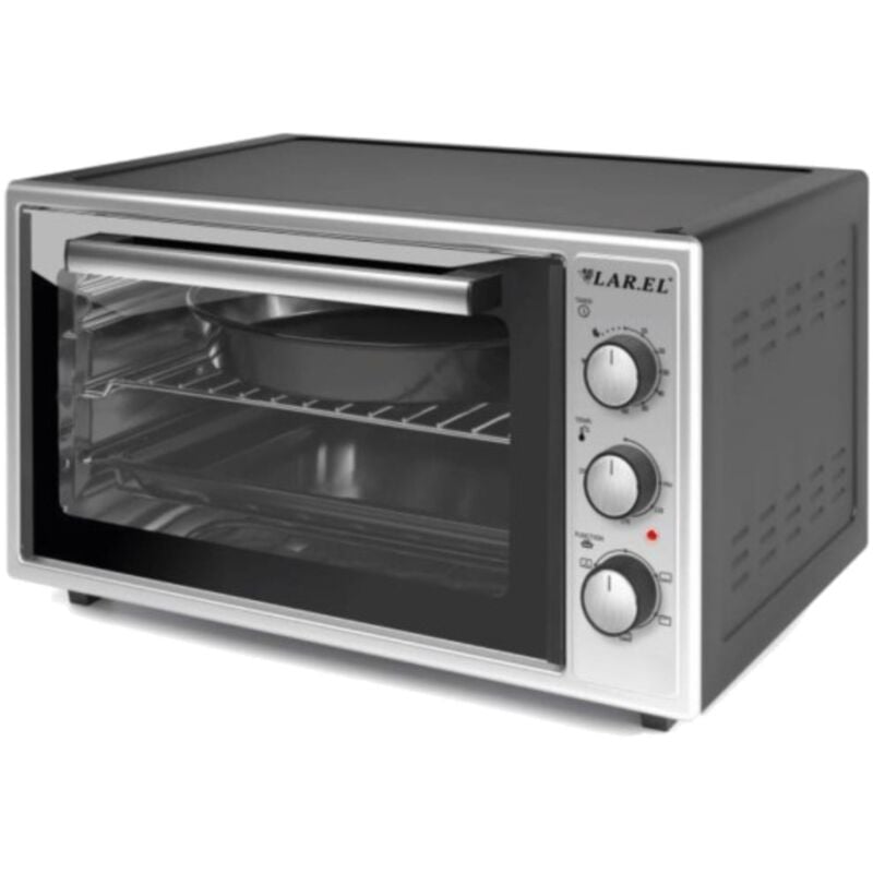 foto del prodotto fornetto cottura forno elettrico 35lt 1400w grill doppia teglia larel