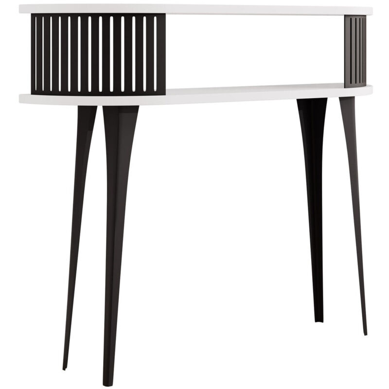 foto del prodotto consolle sordore 111, nero bianco, 89x100x25cm