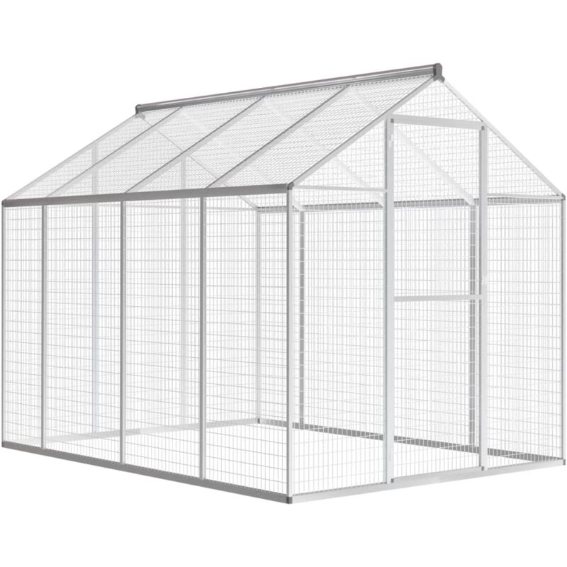 foto del prodotto prolenta premium furniture limited voliera da giardino in alluminio 178x242x192
