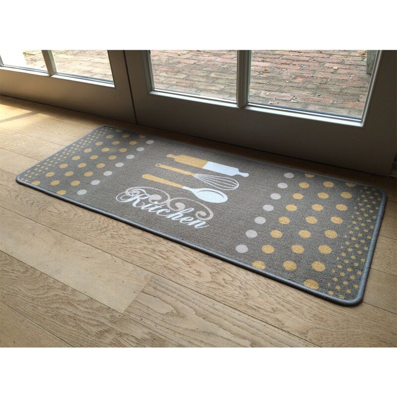 foto del prodotto calicosy tappeto da cucina kitchen marrone 50x120cm