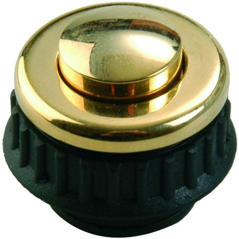 foto del prodotto 40781, pulsante da incasso, colore ottone dorato unitec