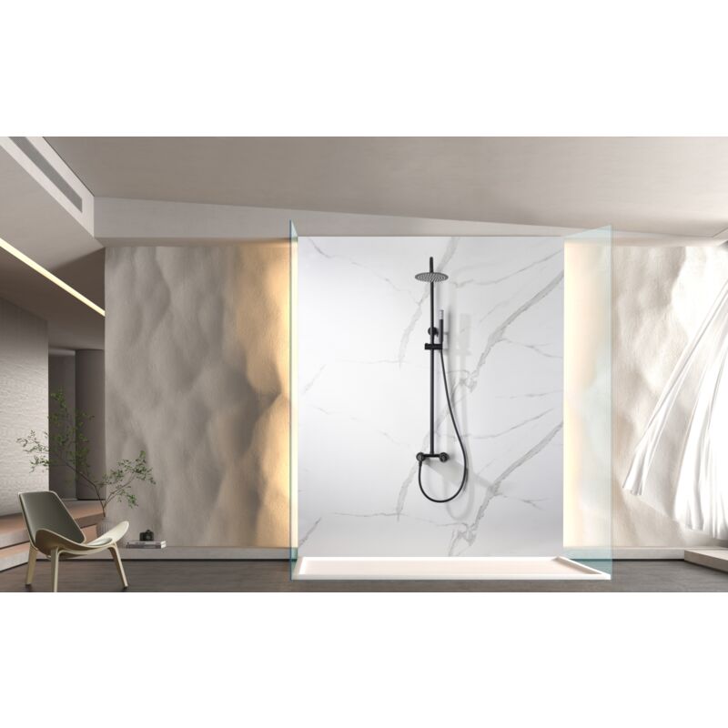 immagine 0 del prodotto set doccia con monocomando modello olimpo colore nero finitura opaca imex