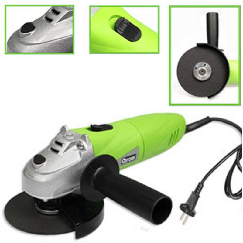 foto del prodotto trade shop smerigliatrice angolare 580 watt disco 115mm flex per sgrossare smerigliare 230v 