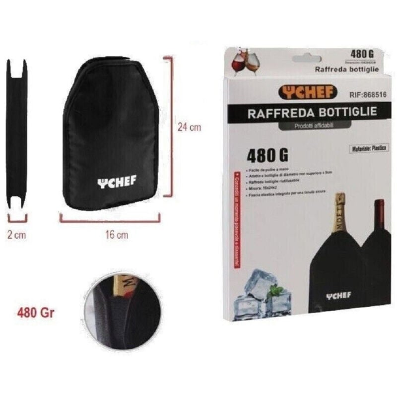 foto del prodotto trade shop traesio raffredda bottiglie vino spumante refrigera prosecco tavolo borsa termica 868516 