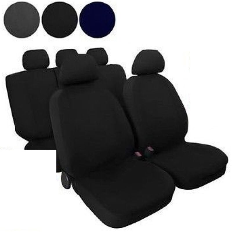 foto del prodotto trade shop traesio coprisedili copri sedili universali per tutte le auto 6 zip fodere universali 