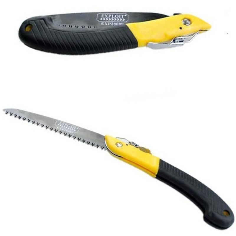 foto del prodotto trade shop traesio sega a mano pieghevole giardinaggio campeggio legno 7 177mm potatura manganese 