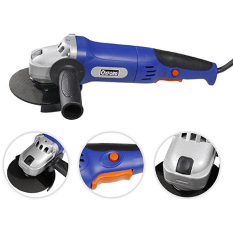 foto del prodotto trade shop smerigliatrice angolare professionale 900 watt disco 125 mm flex elettrico 