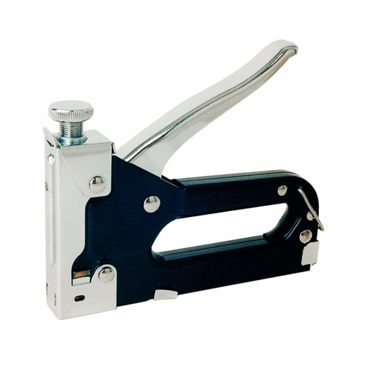 foto del prodotto trade shop traesio pistola pinzatrice industriale graffatrice professionale punte graffe spille 