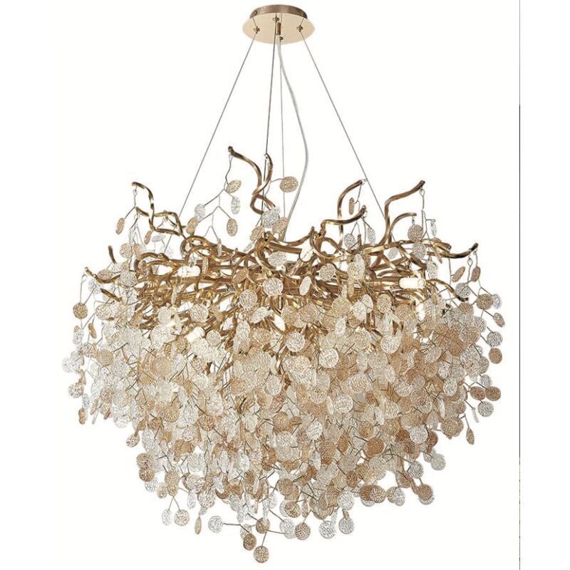 foto del prodotto moneytree 60 lampadario moderno 60cm