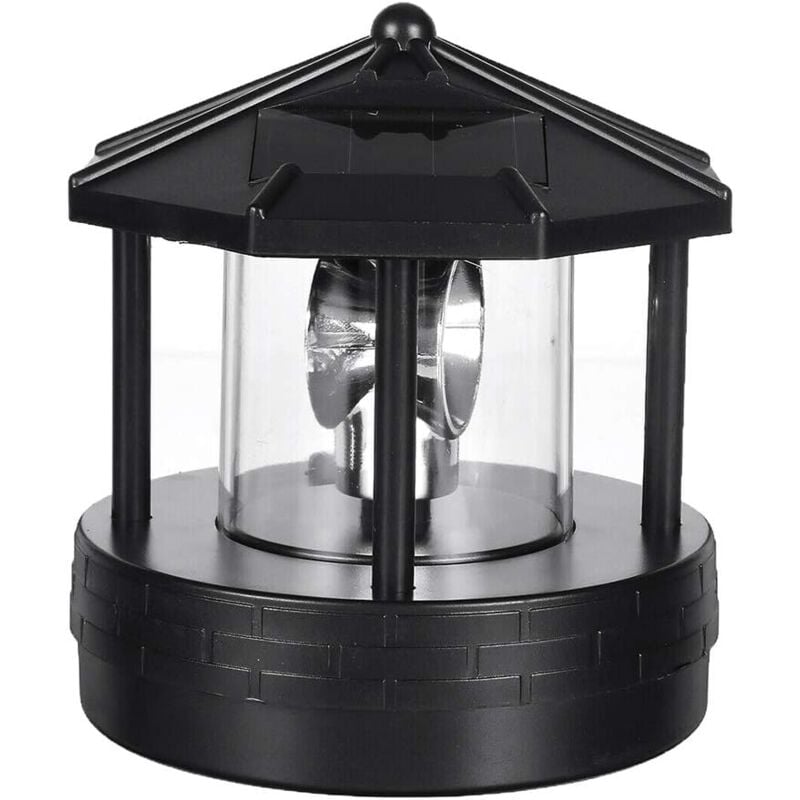 foto del prodotto kzq faro led rotante luce solare da giardino cortile prato impermeabile decorazione retr squisito regalo per giardino patio cortile prato