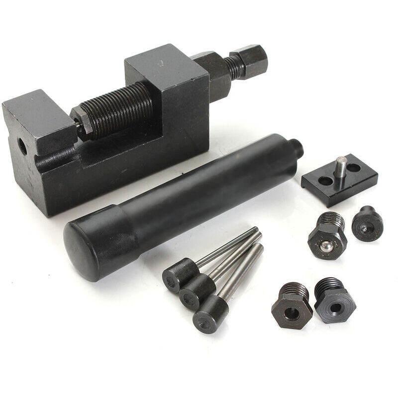 foto del prodotto kzq kit di utensili per rivettatrice per rompicatena per moto atv 520 525 530 630