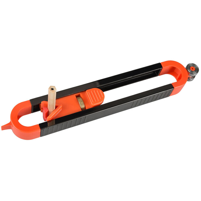 foto del prodotto decdeal calibro di contorno per la misurazione della lavorazione del legno calibro di contorno multifunzione con serratura strumento di