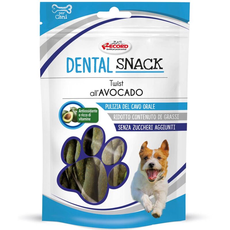 foto del prodotto twist all avocado snack dentali antiossidante e rico di vitamine per cani