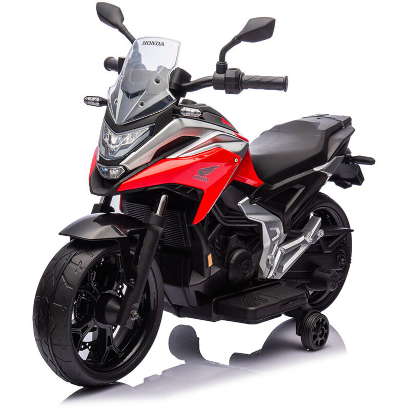 foto del prodotto honda moto elettrica per bambini 12v con licenza nc 750 rosso