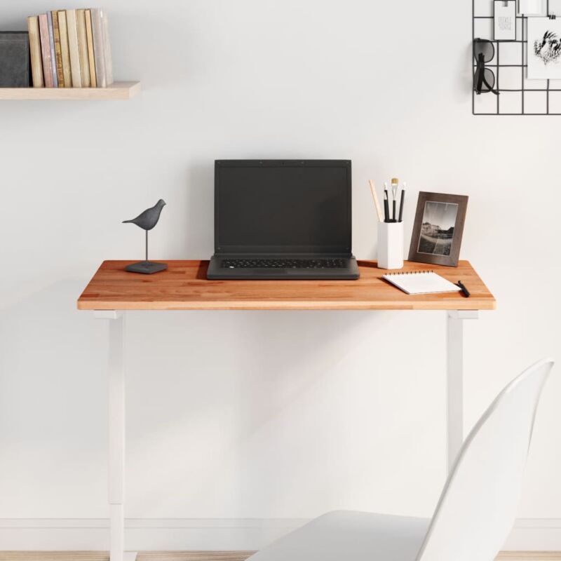 foto del prodotto piano tavolo 80x40x1,5cm rettangolare legno massello faggio