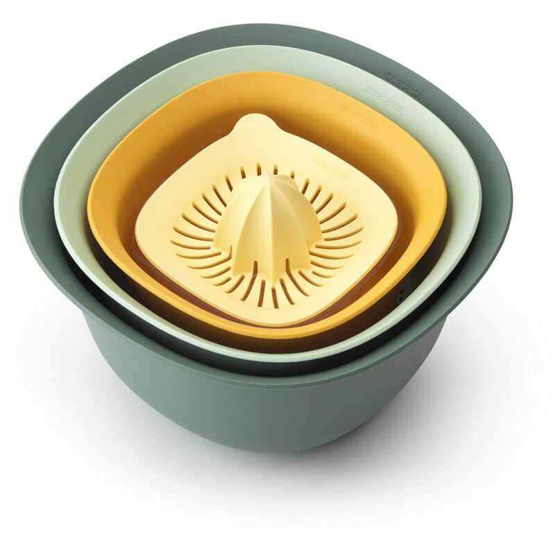 foto del prodotto brabantia set ciotole, plastica, tasty assortiti