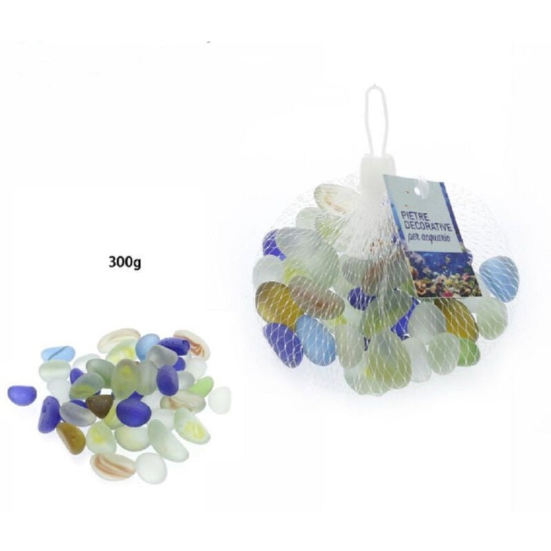 foto del prodotto trade shop traesio pietre ciottoli decorativi acquario colorate decorazione piante giardino 70278 