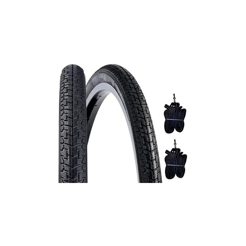 foto del prodotto 2 copertoni dsi 26 x 1 3 8 37 590 camere pneumatici city bike stradale gomme adulto olanda ecovelo
