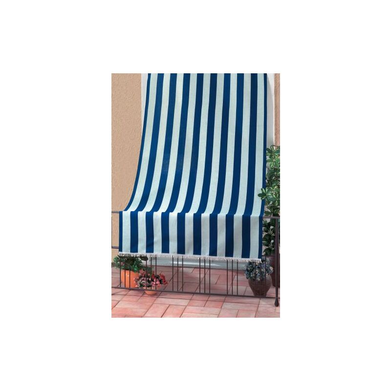 foto del prodotto tenda da sole rio 140xh250 cm rigato blu