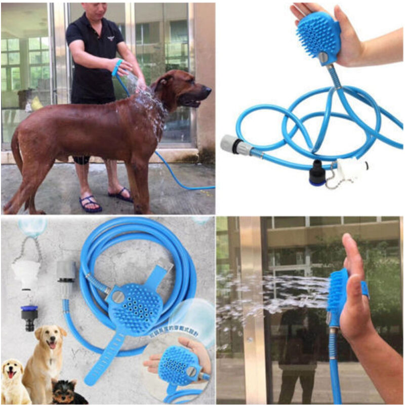 foto del prodotto traesio tubo acqua doccia bagno bagnetto lavaggio cani animali domestici trade shop