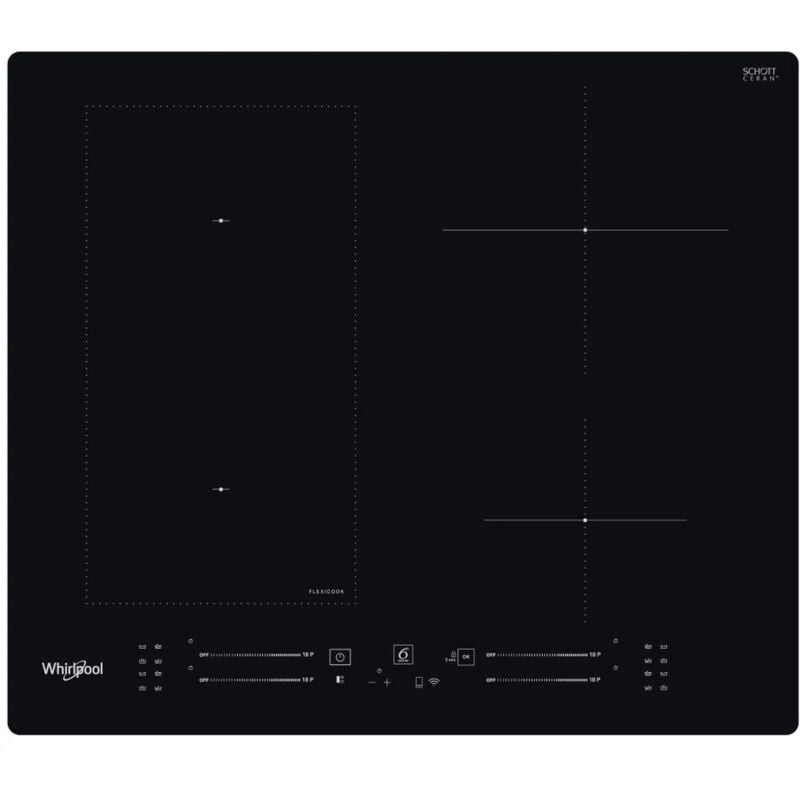 foto del prodotto whirlpool piano cottura a induzione wl s2260 ne da 60 cm