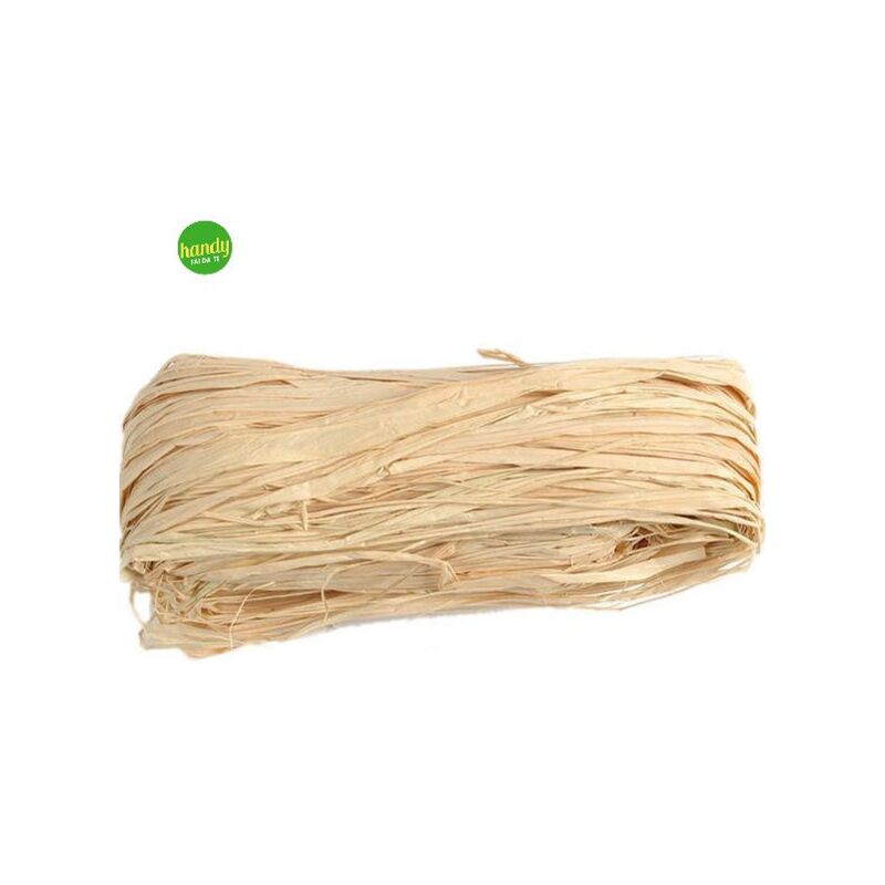 foto del prodotto spago tenax rafia naturale 80 gr
