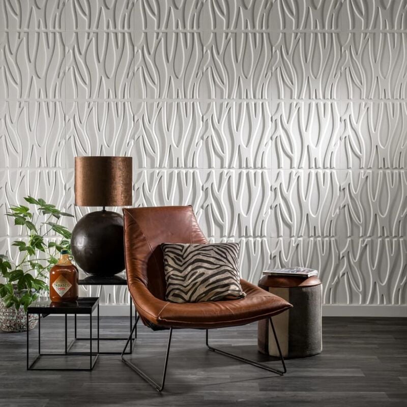 foto del prodotto maison chic 12 pz pannelli murali,pannelli a parete,pannelli decorativi per interni 3d feline ga wa30 bev43293 bonnevie