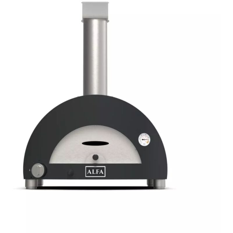foto del prodotto forno pizza a gas alfa moderno colore nero 1 pizza