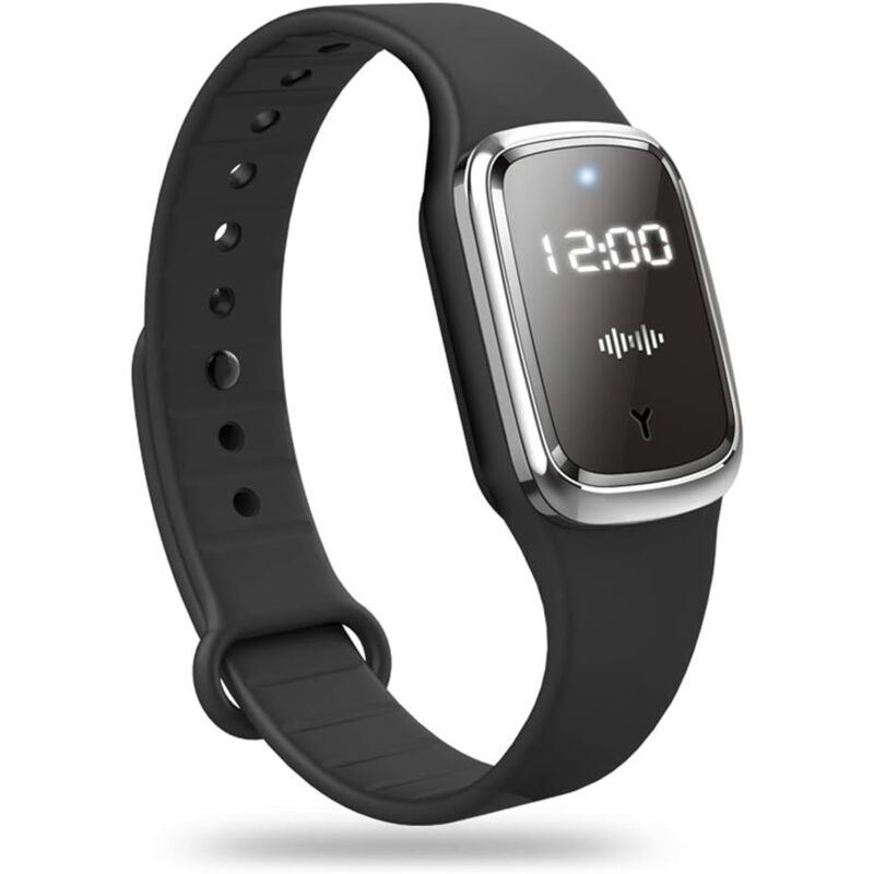 foto del prodotto kzq braccialetto repellente per zanzare ad ultrasuoni braccialetto repellente per insetti ad ultrasuoni orologio elettronico per bambini e adulti
